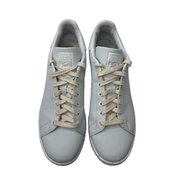 ADIDAS Originals Stan Smith Sky Blue/White Leather Sneakers Men’s Size 13 - Picture 1 of 16